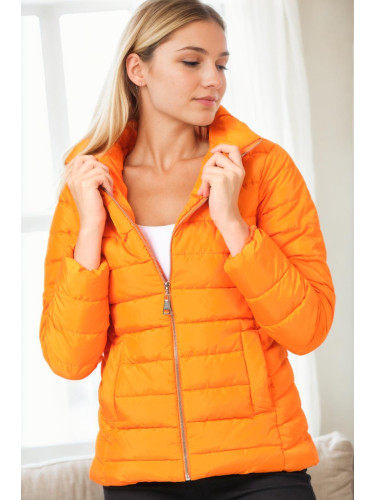 Z9746 DEWBERRY WOMEN'S JACKET-ORANGE