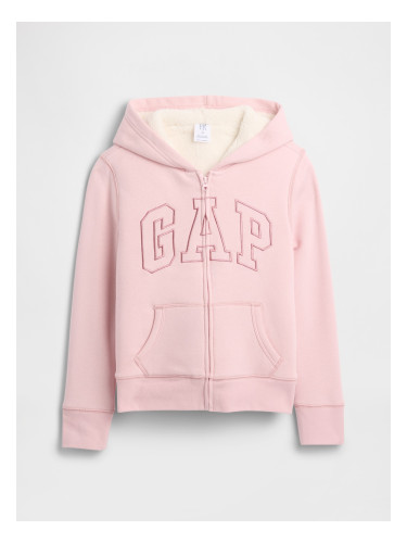 GAP Children's Insulated Sweatshirt Sherpa - Girls