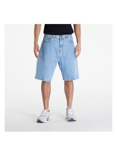 Къси панталони Carhartt WIP Brandon Short Blue Stone Bleached XS