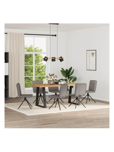 Sonata H Трапезни столове, 6 бр, таупе, плат
