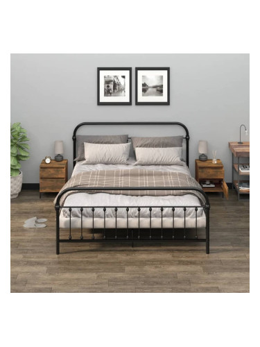 Sonata H Нощни шкафчета 2 бр опушен дъб 40x35x50 см
