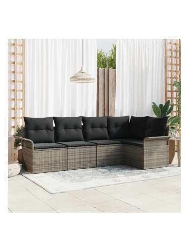 Sonata H Градински Софа Комплект 5 pcs 242.5 x 132.5 x 85 см Полиратан