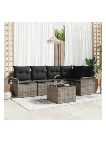 Sonata H Градински Софа Комплект 6 pcs 242.5 x 132.5 x 85 см Полиратан