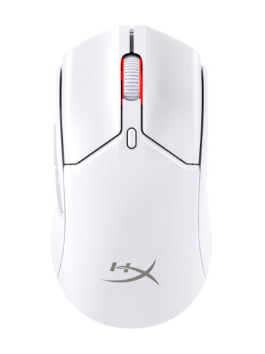  Гейминг мишка HyperX - Pulsefire Haste 2 Mini, оптична, безжична, бяла