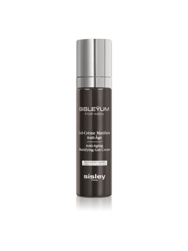 Sisley Sisleÿum Anti-Aging Mattifying Gel-Cream лек крем против бръчки с антиоксидантен ефект за мъже 50 мл.