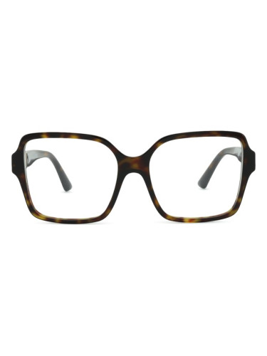 Jimmy Choo 0JC3027 5002 54 - диоптрични очила, квадратна, дамски, кафяви