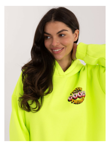 Sweatshirt-MJ-BL-H2503.70-fluo yellow