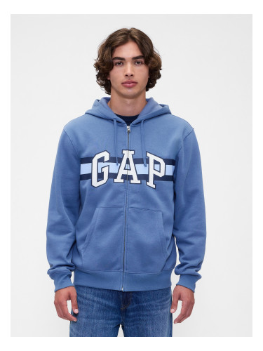 GAP Zipper Logo Sweatshirt - Mens
