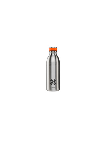 24 Bottles Urban Bottle Steel 500ml Unisex - Бутилки 24Bottles - Сив - UB_050_055-One-size - Size: One size