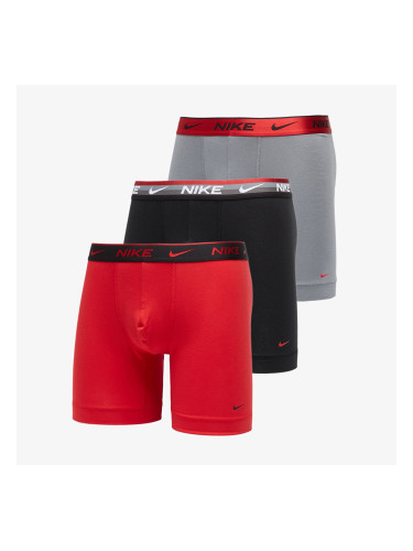 Боксерки Nike Dri-FIT Everyday Cotton Stretch Boxer Brief 3-Pack Black M