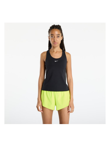 Nike Swoosh Women's Medium-Support Padded Sports Bra Tank Black/ Black/ White L