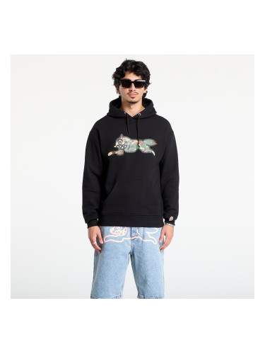 Суитшърт Billionaire Boys Club Icecream Woodland Camo Running Dog Popover Hood Black S