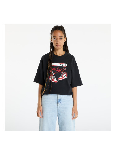 Тениска Jordan Flight Women's Oversized T-Shirt Black/ Varsity Red L