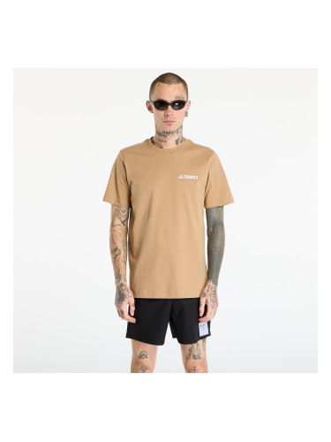 Тениска adidas Terrex Graphic T-Shirt Cardboard/ Night Indigo/ Preloved Ink L