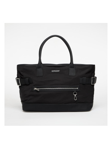 Чанта REPRESENT Oversized Nylon Carry Bag Black Universal