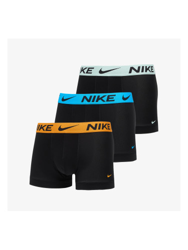Боксерки Nike Dri-FIT Elite Breathe Trunk 3-Pack Black L