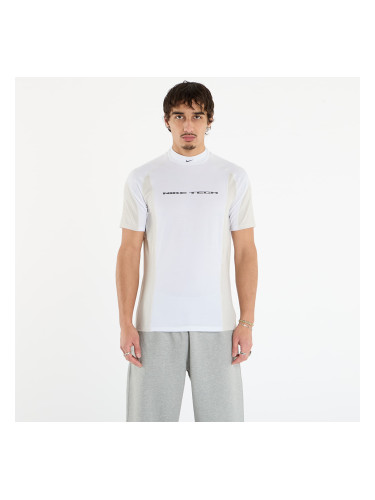 Тениска Nike Tech Men's Dri-FIT Short-Sleeve Base Layer White/ Light Bone/ Light Bone/ Black L