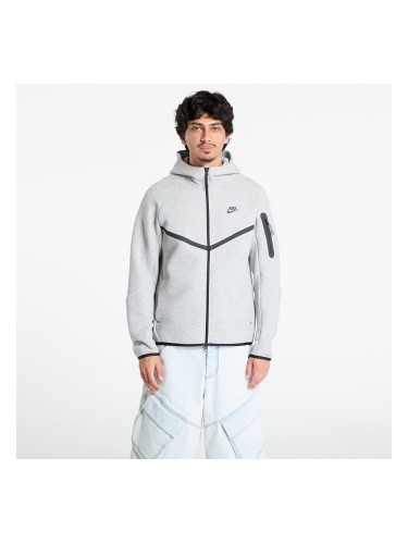 Суитшърт Nike Tech Men's Fleece Windrunner Full-Zip Jacket Dk Grey Heather/ Black XS