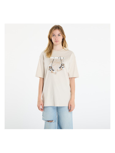 Тениска Jordan Flight Women's Oversized T-Shirt Lt Orewood Brn/ Sail/ Black L