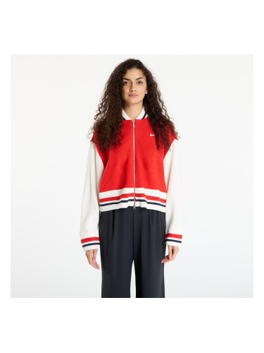 Пуловер Nike Sportswear Women's Cardigan University Red/ Sail/ Midnight Navy/ Sail M