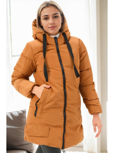 Z9773 DEWBERRY WOMEN'S COAT-TAN