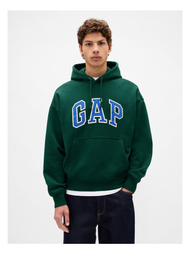 GAP Oversize Sweatshirt with Extra Heavyweight Unisex Logo - Men's