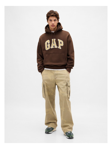 GAP Oversize Sweatshirt with Extra Heavyweight Unisex Logo - Men's
