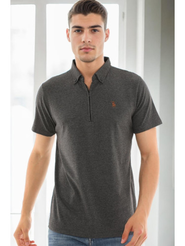 T9583 DEWBERRY MEN'S T-SHIRT-ANTHRACITE