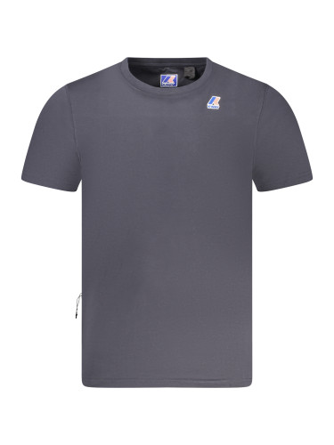 K-WAY MEN'S SHORT-SLEEVED T-SHIRT BLUE