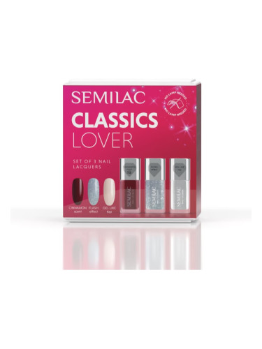 Semilac Set Classics Lover комплект лак за нокти