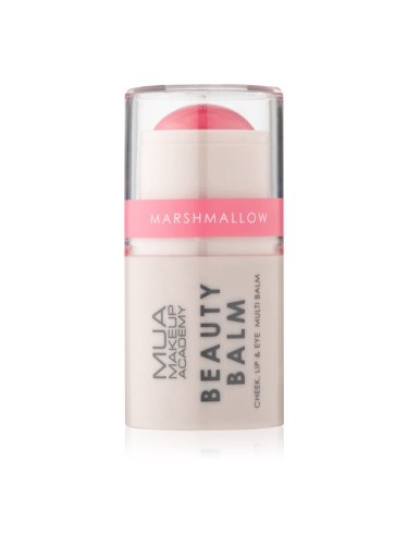 MUA Makeup Academy Beauty Balm кремообразен руж в стик цвят Marshmallow 4 гр.