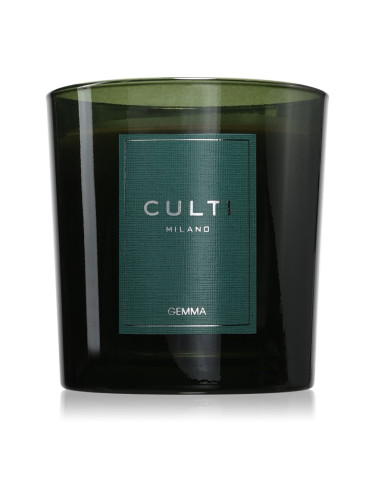 Culti Milano Winter Gemma Green ароматна свещ 550 гр.