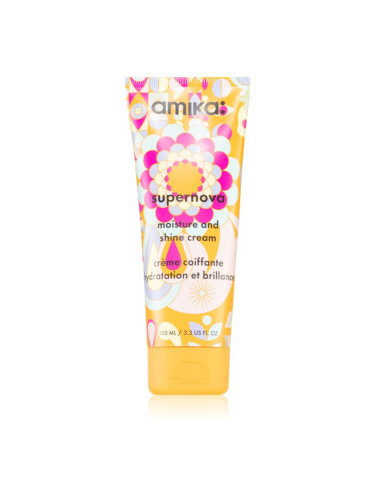 amika Supernova хидратиращ крем за блясък и мекота на косата 100 мл.