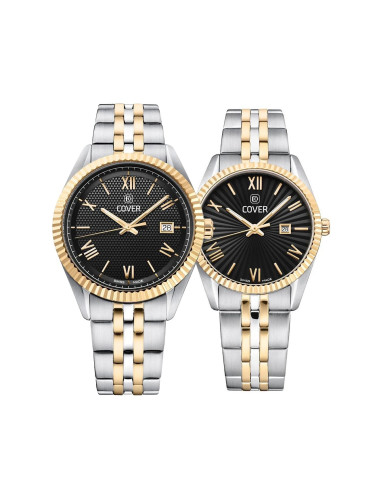 Комплект часовници за двойки Cover CO216.05-CO217.05