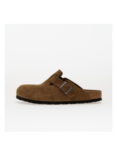 Сникърси Birkenstock Boston Soft Footbed Suede Leather Dark Tea Tonal Fb EUR 37
