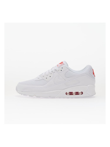 Сникърси Nike Air Max 90 White/ White-Lt Crimson EUR 40.5