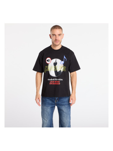Тениска PLEASURES Loud Music T-Shirt Black L
