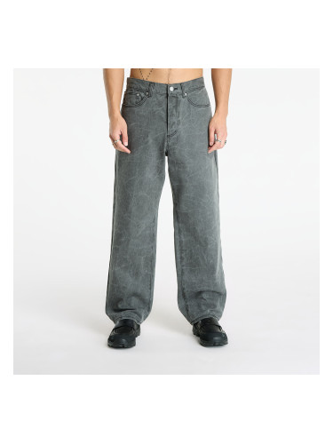 Панталони OBEY Classic Wrinkle Baggy Denim Black Wrinkle Wash W30