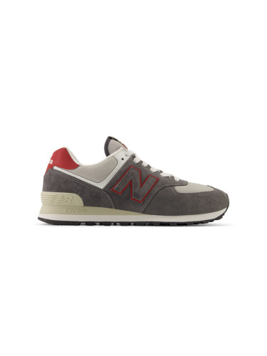 New Balance U574QGY Unisex - Спортни обувки New Balance - Сив - U574QGY-10 - Size: 10
