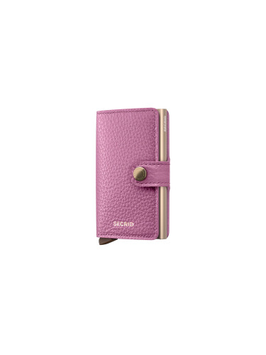 Secrid Miniwallet Pebble Orchid Unisex - Портфейли Secrid - Розов - MPe-Orchid-One-size - Size: One size