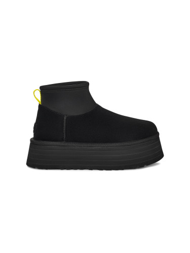 UGG Women's Classic Mini Dipper Boot Black Жени - Обувки UGG - Черен - 1168170-BLK-7 - Size: 7