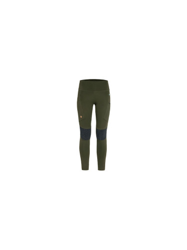 Fjällräven Abisko Trekking Tights HD W Жени - Панталони Fjällräven - Зелен - F87143-662-M - Size: M