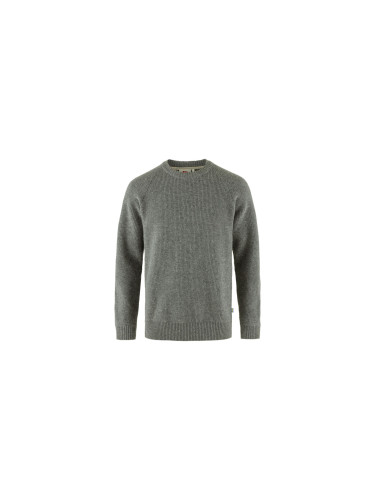 Fjällräven Övik Rib Sweater M Grey Мъже - Суитшърти и блузи с качулка Fjällräven - Сив - F87165-020-L - Size: L