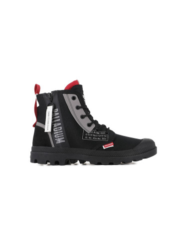 Palladium Pampa HI Dare Zip Black Unisex - Обувки Palladium - Черен - 79515-010-M-5.5 - Size: 5.5