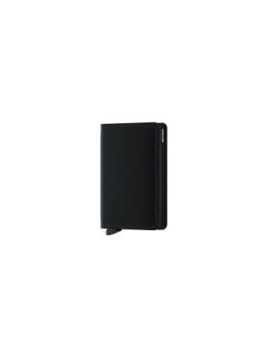 Secrid Slimwallet Matte Black Unisex - Портфейли Secrid - Черен - SM-Black-Matte-One-size - Size: One size