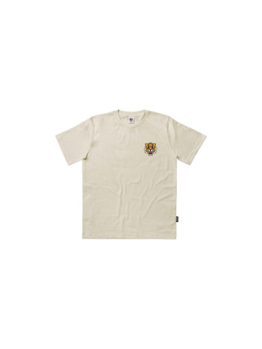 The Dudes Tiger Bear Classic Premium T-Shirt Offwhite Мъже - Тениски The Dudes - Offwhite - 10026867-L - Size: L