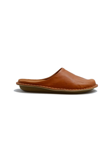 VIBAe ROMA Leather Cognac Brown Unisex - Сандали VIBAe - Кафяв - ROMALCBG-7 - Size: 7
