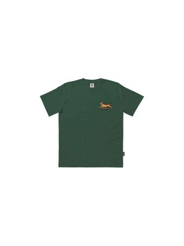 The Dudes A Wild Life Classic Premium T-Shirt Green Мъже - Тениски The Dudes - Зелен - 10024671-L - Size: L