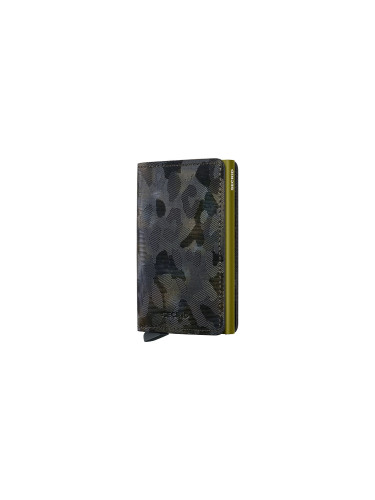 Secrid Slimwallet Jungle Moss Unisex - Портфейли Secrid - Черен - SJu-Moss-One-size - Size: One size