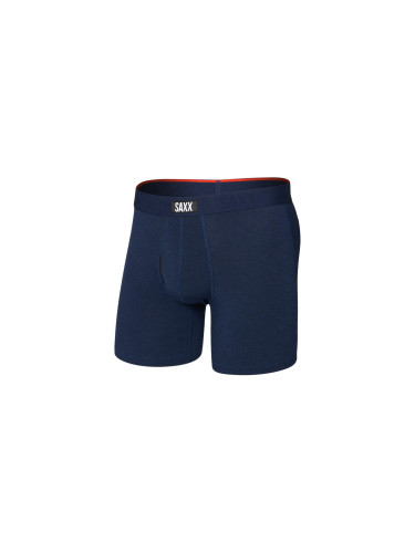 Saxx Vibe Xtra Soft Comfort Boxer Brief 6" Blue SXVX24F-DNH Мъже - Бельо Saxx - Син - SXVX24F-DNH-L - Size: L